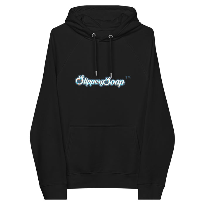 Slippery Soap - Super Heavyweight Pullover Hooded Sweatshirt - Black