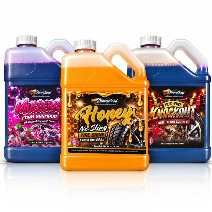 PRE-ORDER: SLIPPERY SOAP GALLON TRIO