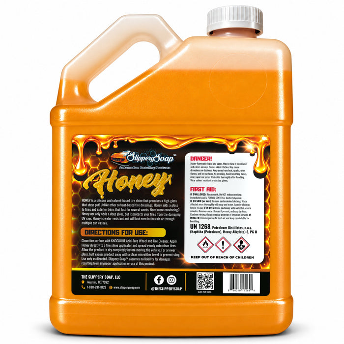 PRE-ORDER: HONEY NO-SLING TIRE SHINE (1 Gal.)