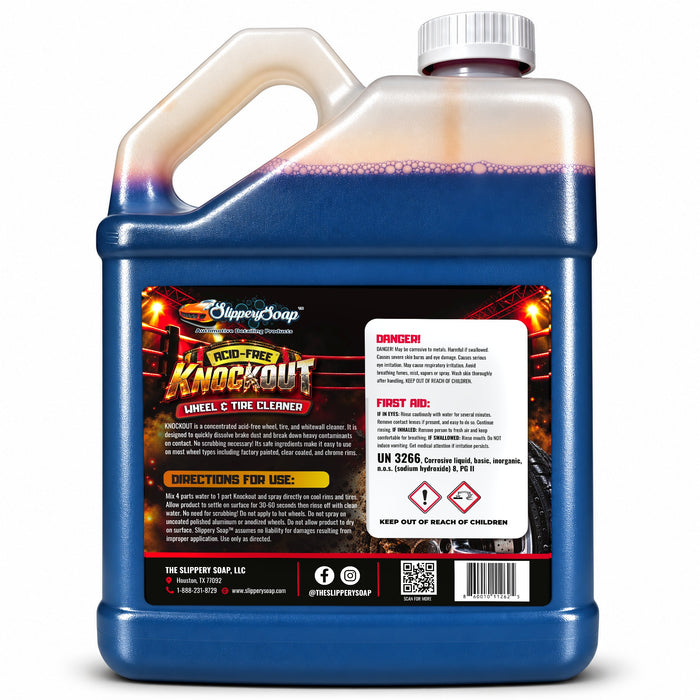 PRE-ORDER - KNOCK OUT WHEEL & TIRE CLEANER (1 Gal.)