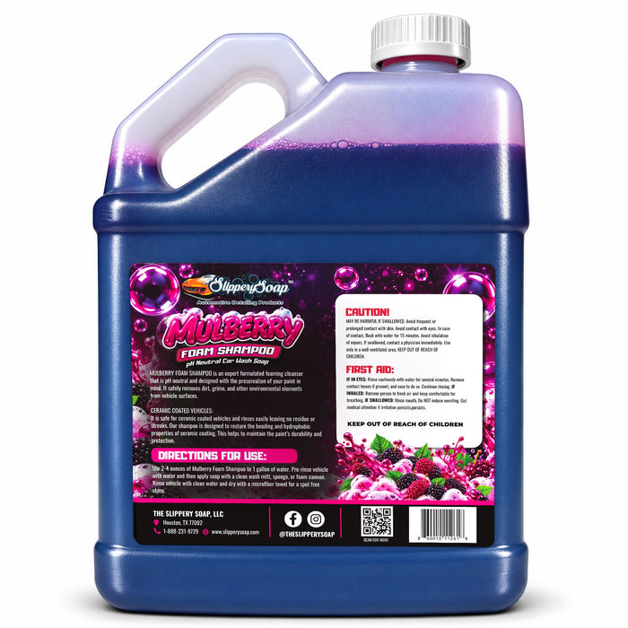PRE-ORDER: MULBERRY FOAM SHAMPOO (1 Gal.)