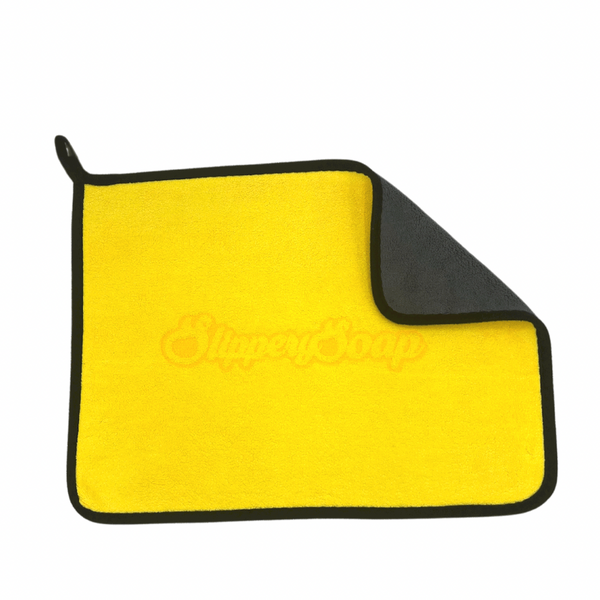Slippery Soap™️ Premium Microfiber Towel - Yellow