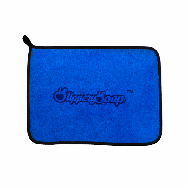 Slippery Soap™️ Premium Microfiber Towel - Blue