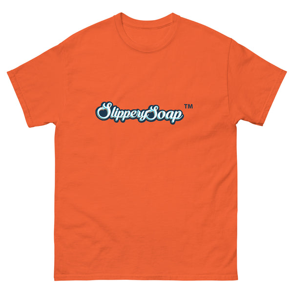 Slippery Soap Logo Tee- Orange