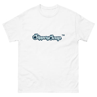 Slippery Soap Logo Tee- White