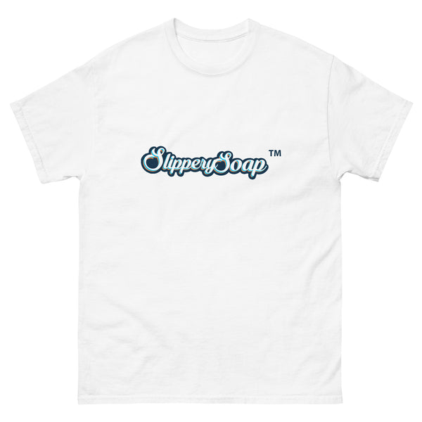 Slippery Soap Logo Tee- White